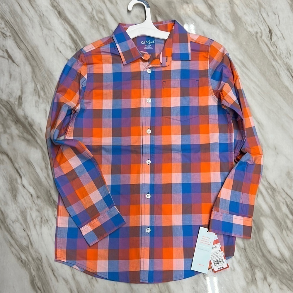 Boys Button up Dress Shirt - Picture 1 of 4